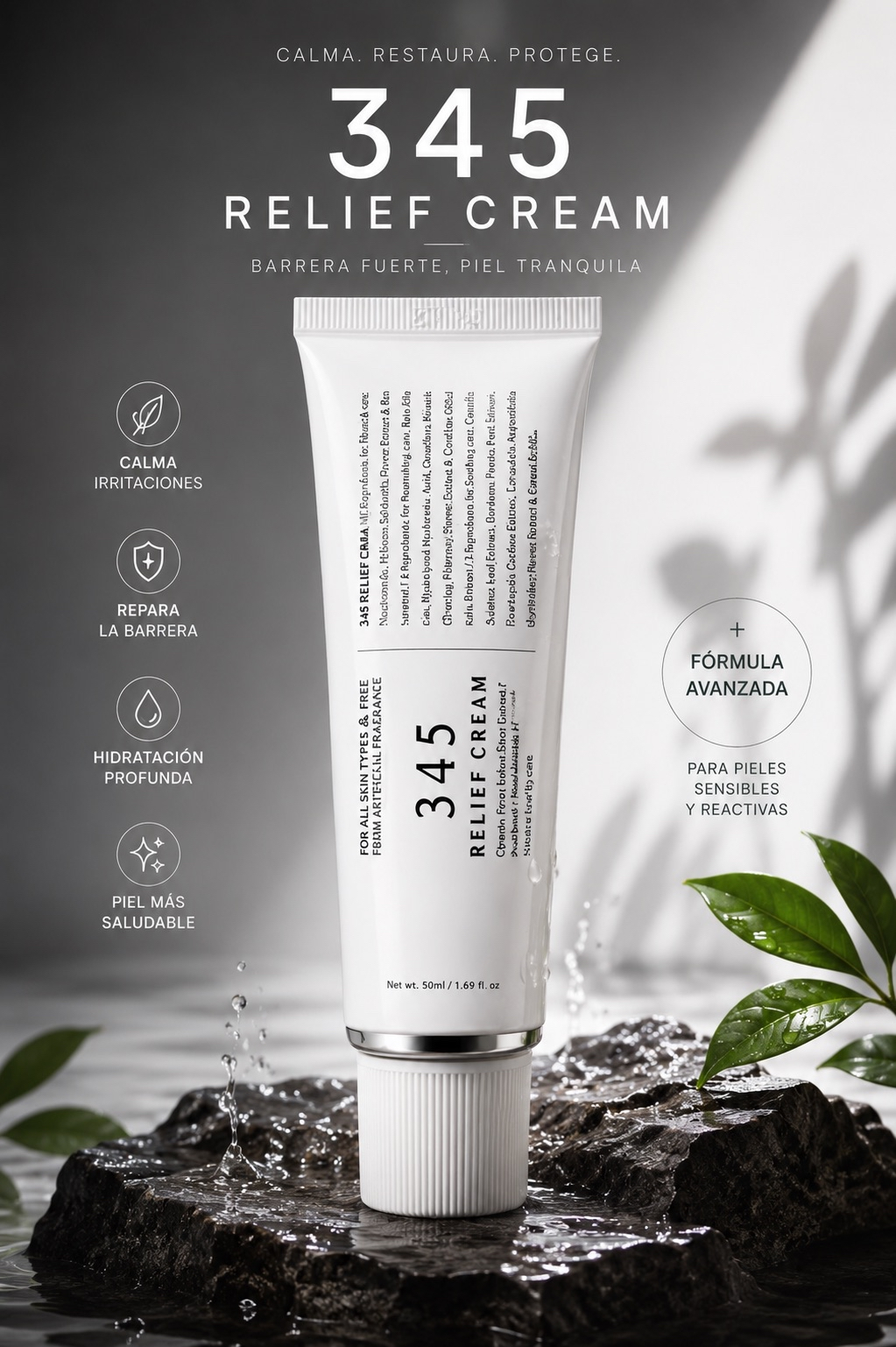 Crema Facial 345 Anti Imperfecciones