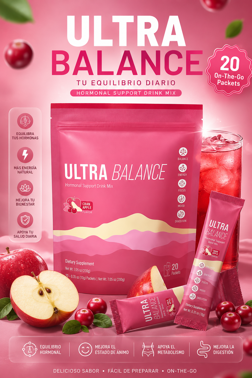 Ultra Balance Hormonal Support Drink Mix