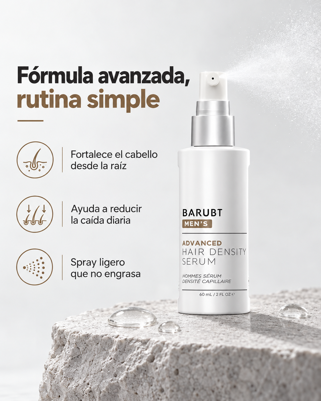 BARUBT Men’s Advanced Hair Density Serum.
