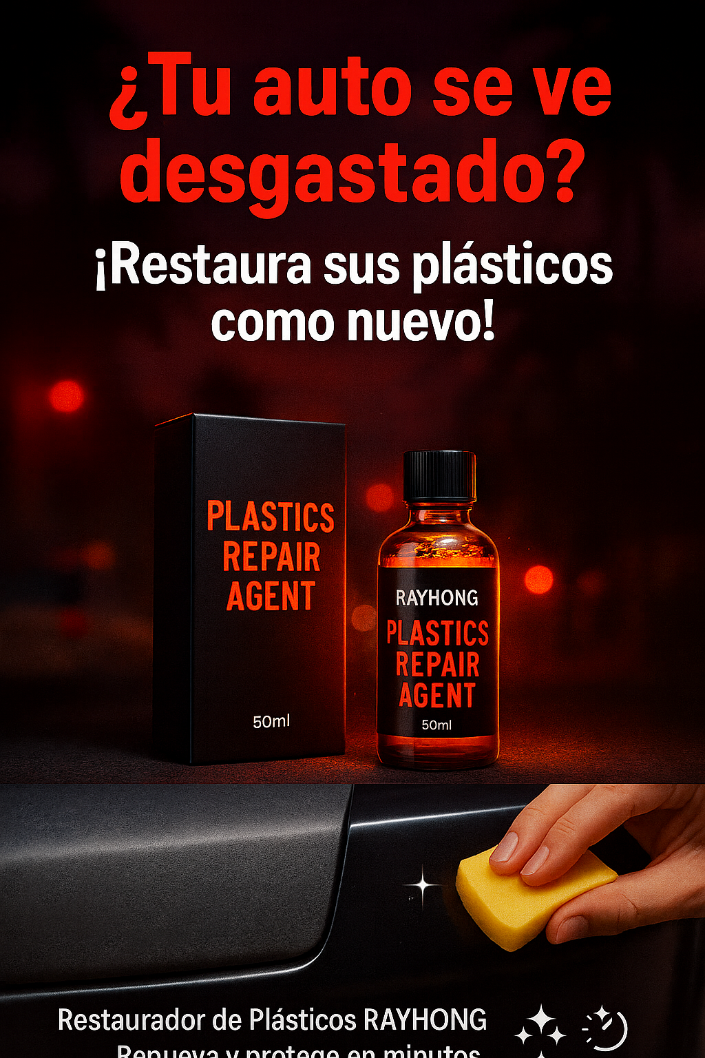 Renueva Plástico Ultra | Forma una capa Protectora que dura Meses