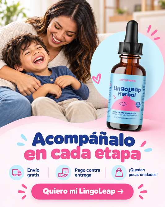 LingoLeap Herbal Kids – Gotas Infantiles con Melena de León