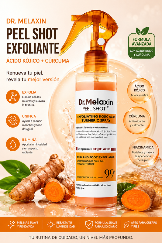 DR MELAXIN Spray Exfoliante