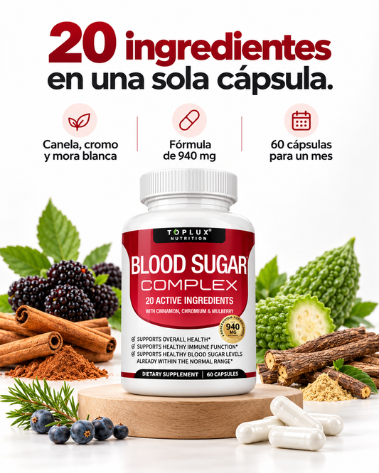 Toplux Nutrition Blood Sugar Complex