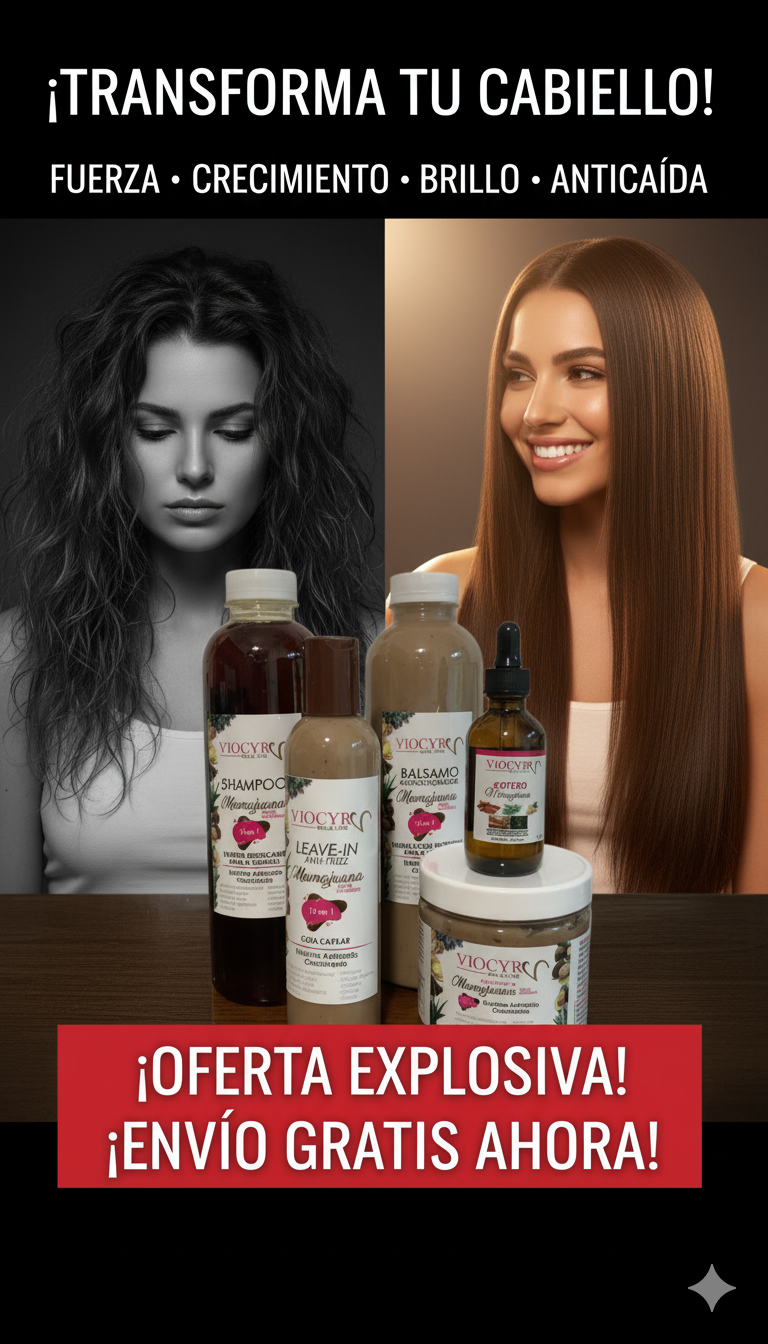 🌿 Línea Capilar Mamajuana – Viocyrc Gold Line 🌿