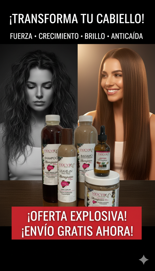 🌿 Línea Capilar Mamajuana – Viocyrc Gold Line 🌿