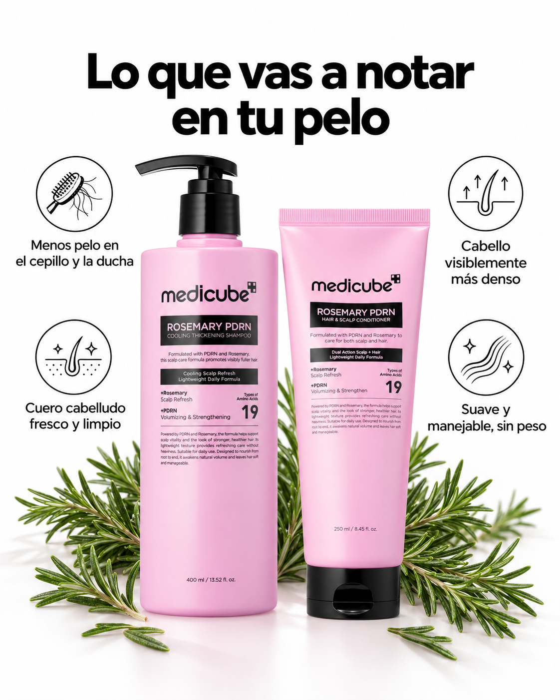 Medicube Rosemary PDRN Hair Care Set 🌿💗