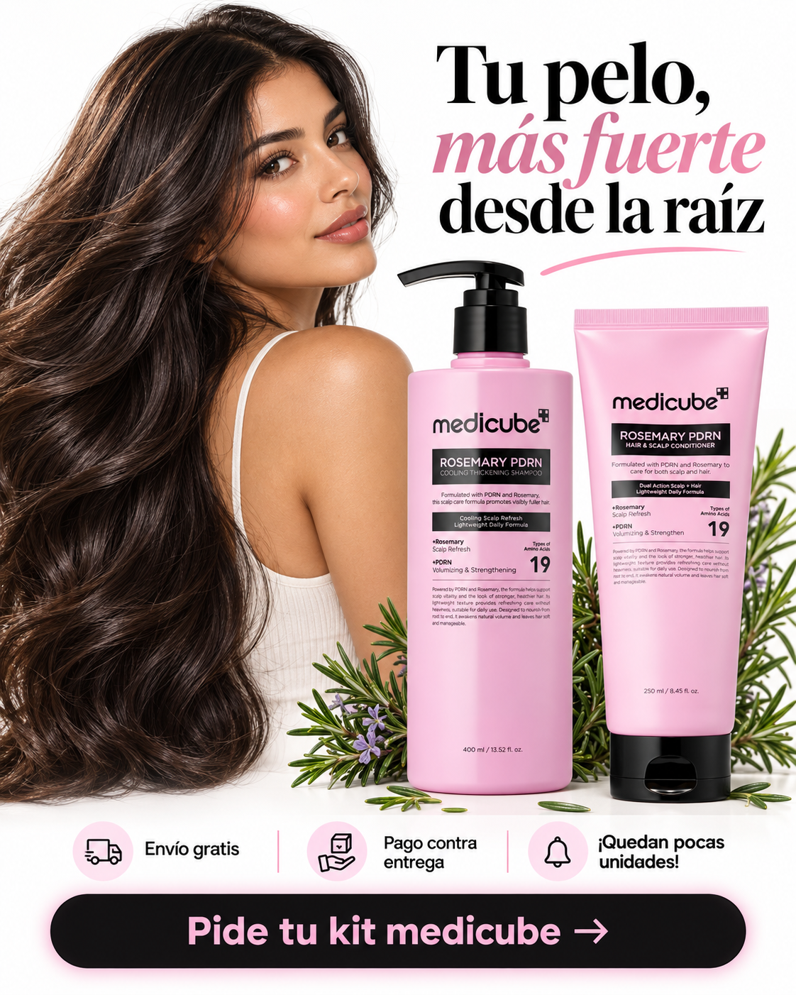 Medicube Rosemary PDRN Hair Care Set 🌿💗