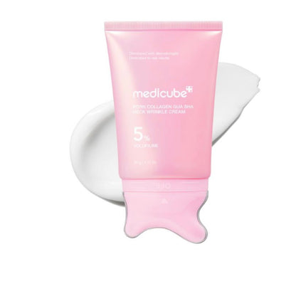 Crema para cuello Medicube PDRN Collagen Gua Sha de 90 g con cabezal gua sha